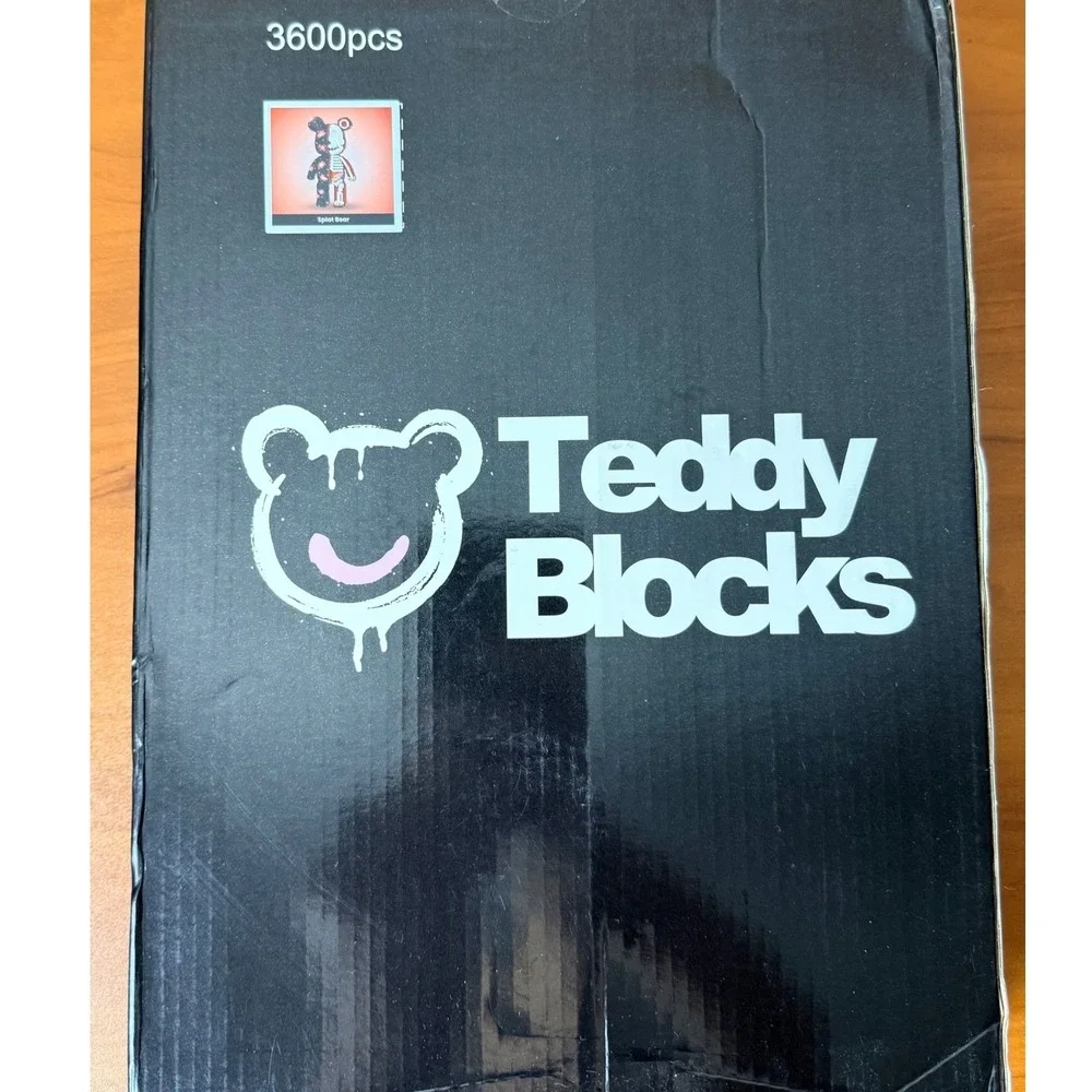 Teddy Blocks Splat Bear 3600pcs Building Block Set Galaxy‎ Skeleton Anatomy Toy